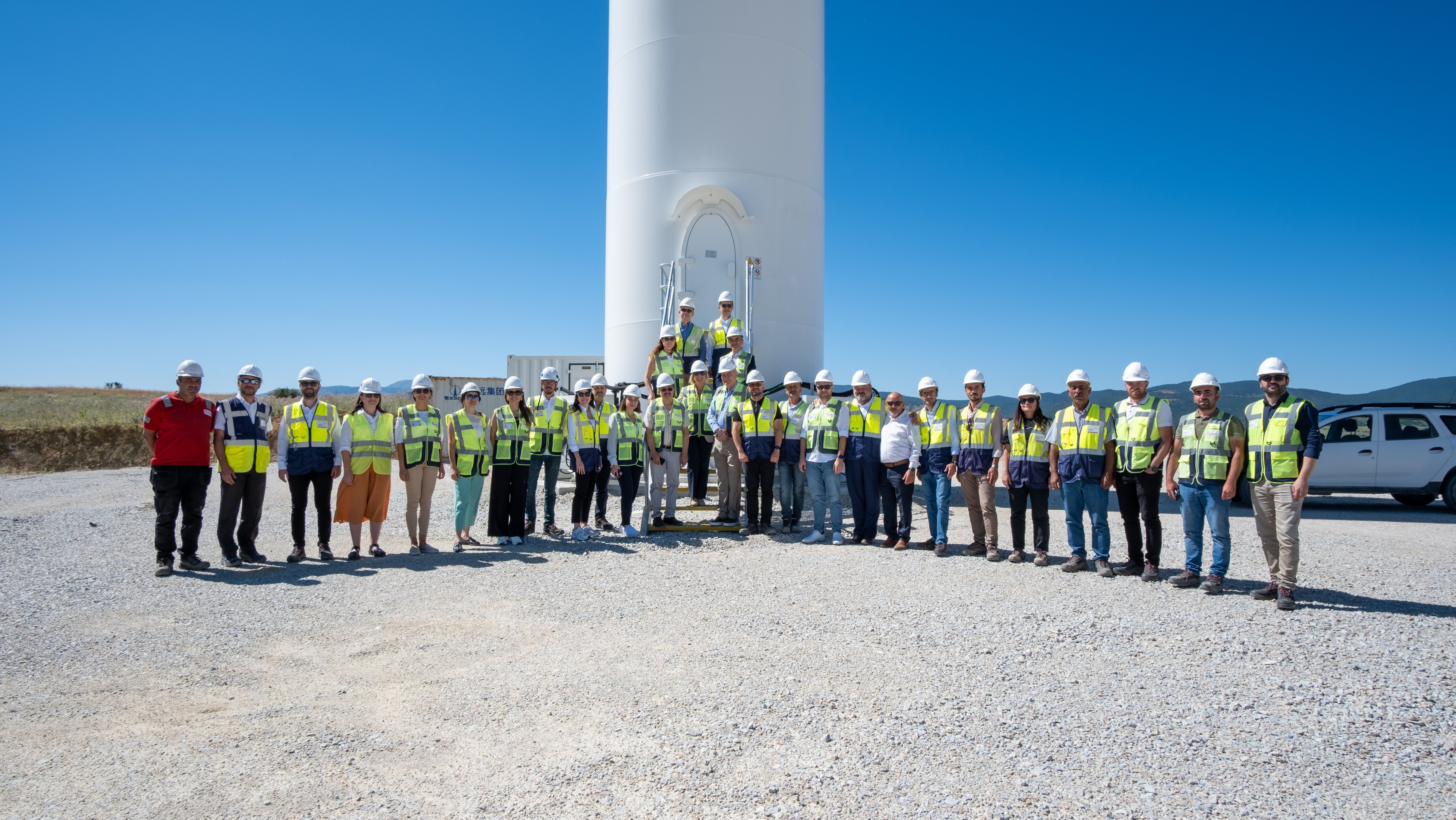 Visit to Türkiye's Largest Hybrid Solar Power Plant by Our Board Members